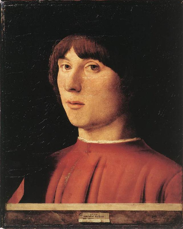 Antonello da Messina Portrait of a Man hh